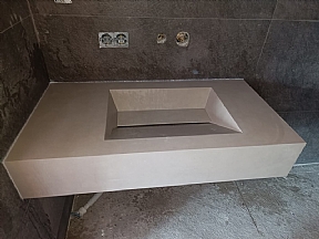 Kendinden Evyeli Banyo Tezgahı Projeleri