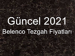 Belenco Tezgah Fiyatları